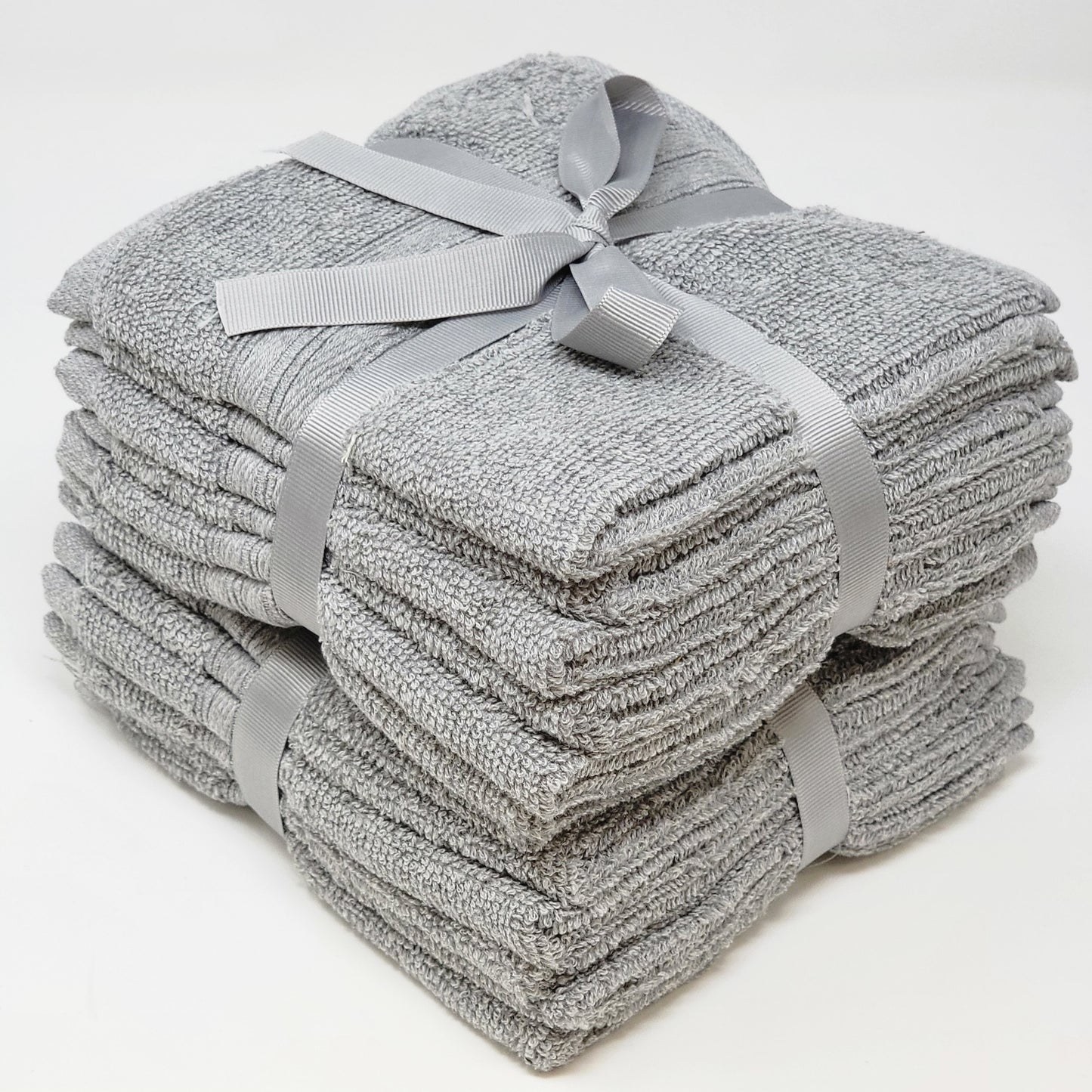 Chatham Deluxe Pattern Luxurious Washcloths Set - Pack of 12