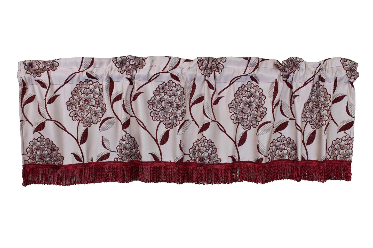 Venetian Decorative Window Treatment Rod Pocket Curtain Straight Valance