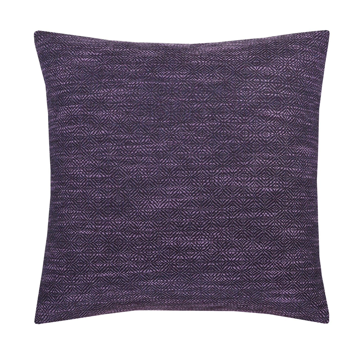 Violet Linen Chenille Diamond Weave Pattern, Faux Linen Polyester Fabric,  Waterproof for Indoor and outdoor use, 18 Inch x 18 Inch, Square, Decorative Accent Throw Pillow Cover
