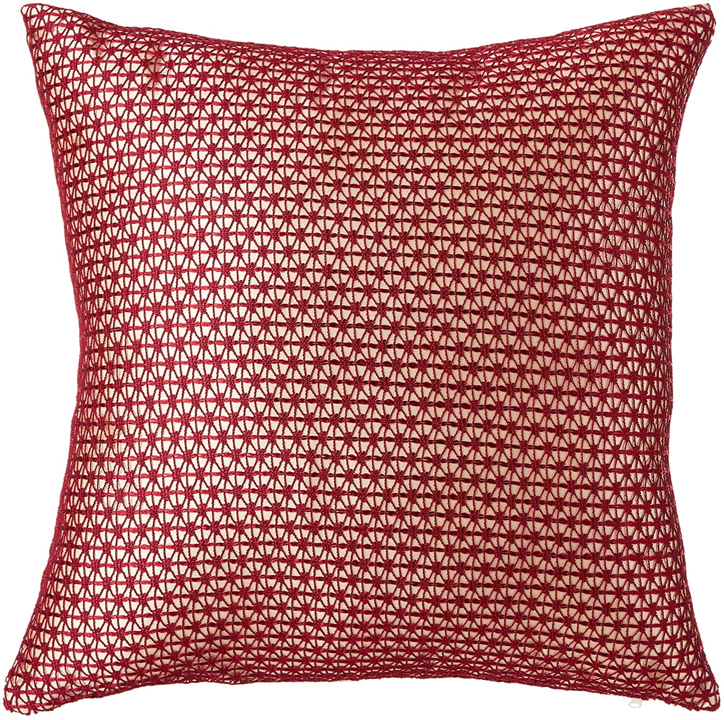 Marvelous Geometric Lace Pattern Decorative Throw Pillow Cover