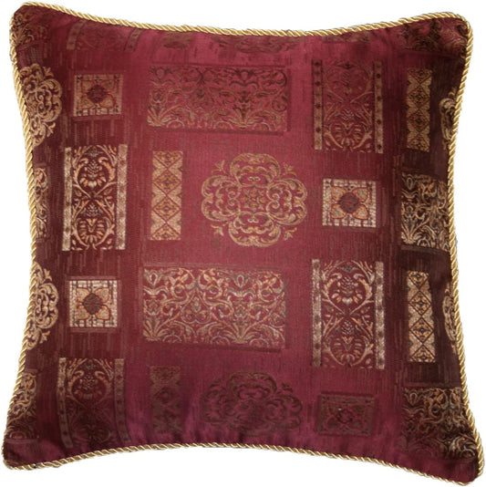 Premium Damask Vintage Design Decorative Accent Throw Pillow