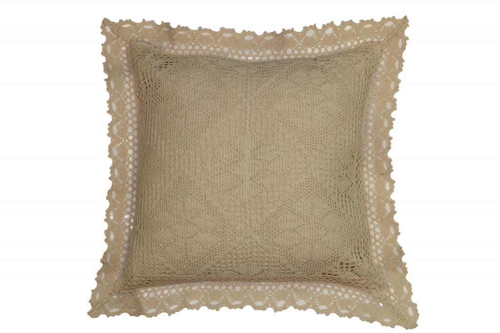 Stars Corchet Vintage Decorative Accent Throw Pillow