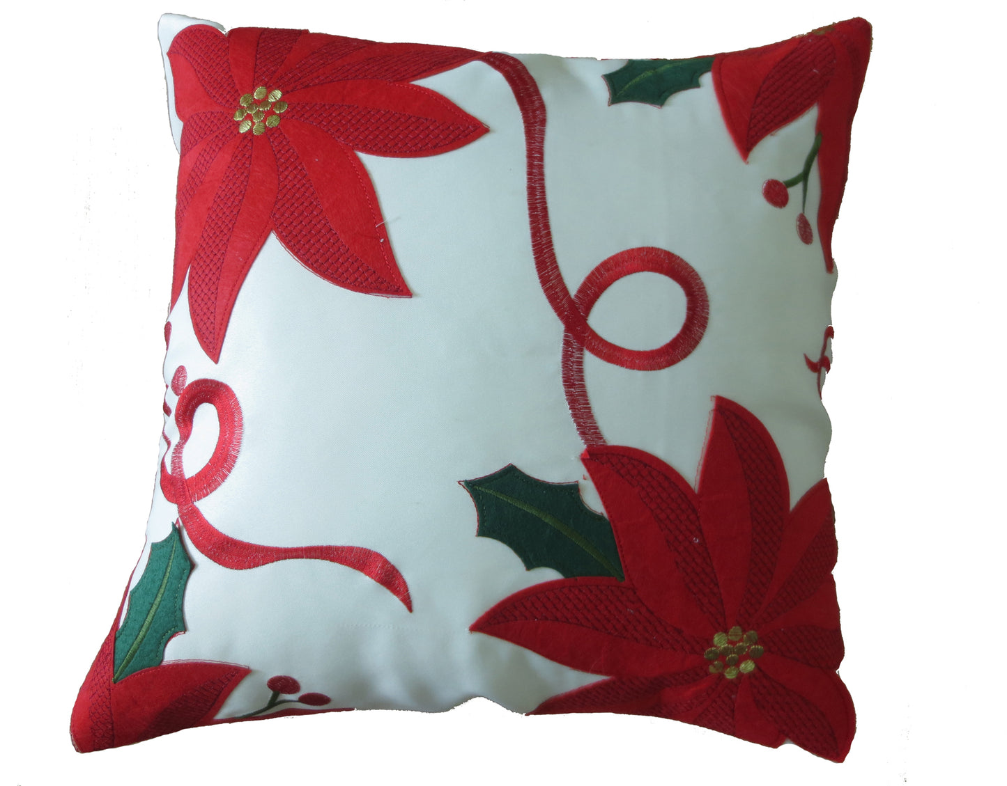 Seasonal Bloomy Decorative Accent Throw Pillow