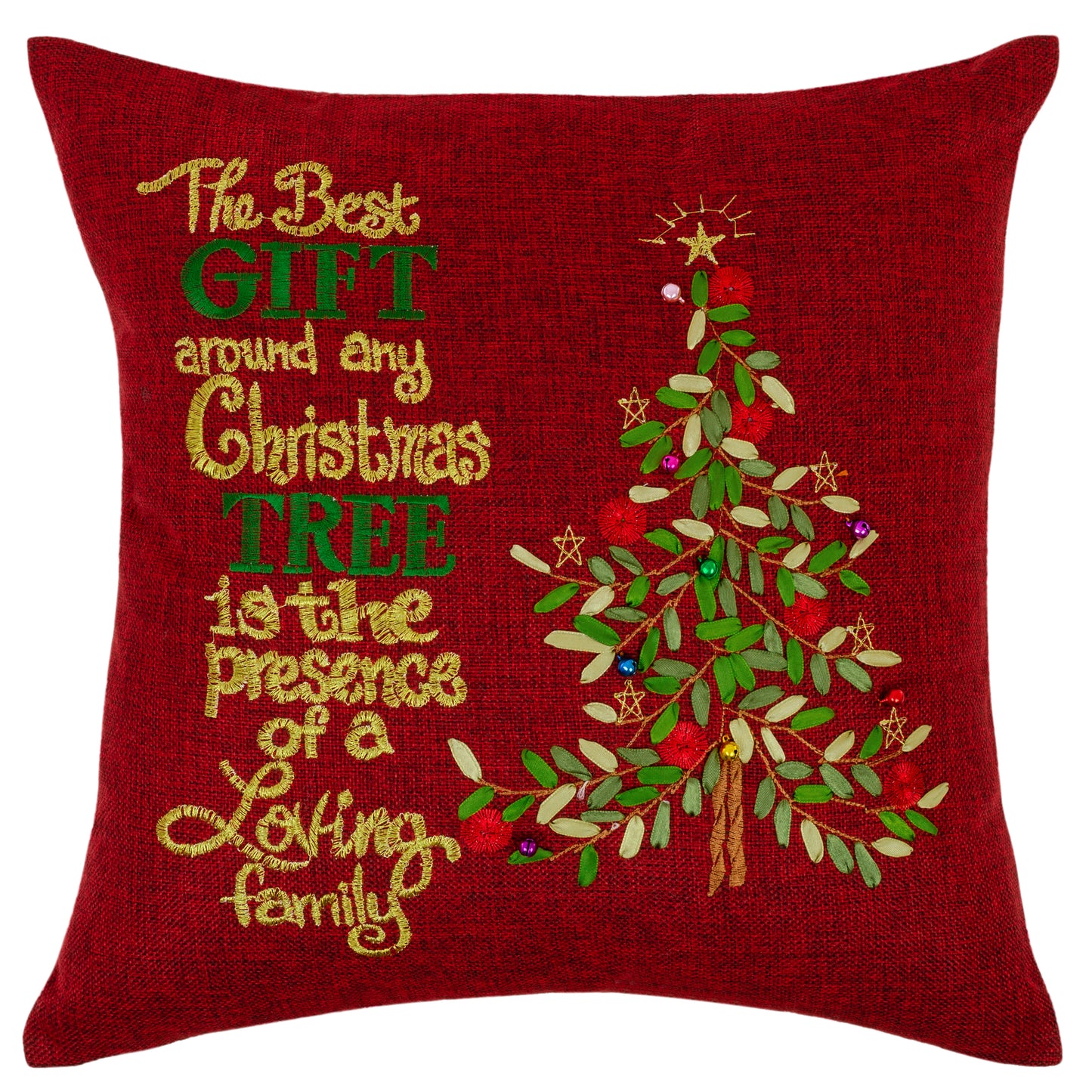 Seasonal Bells Decorative Throw Pillow Covers