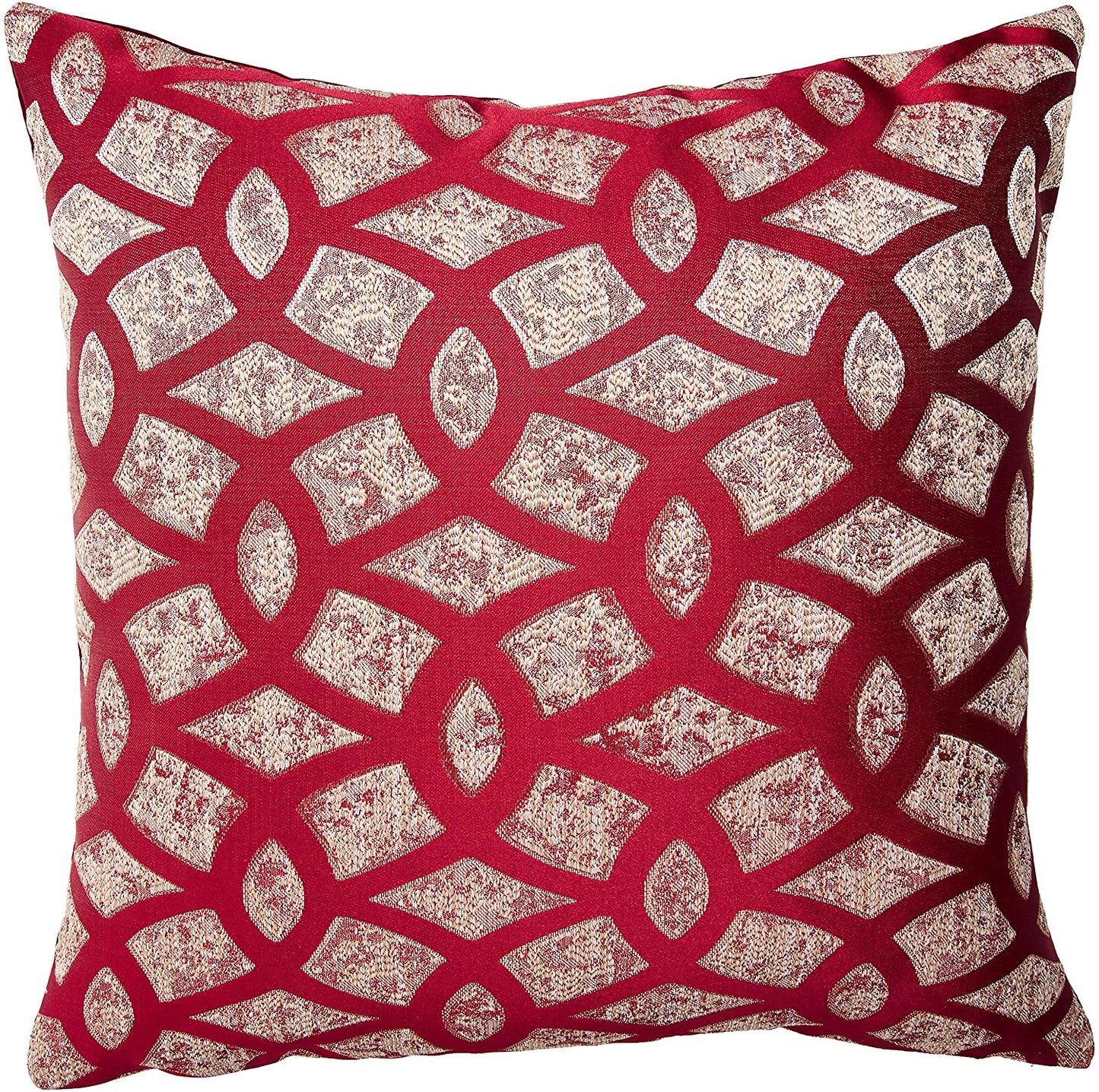 Victoria Chenille Abstract Pattern Decorative Accent Throw Pillow