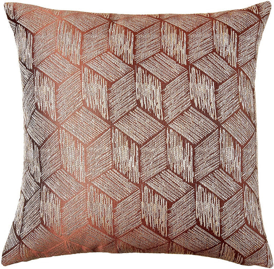 Fortune 3D Geometric Pattern Decorative Throw Pillow Cover