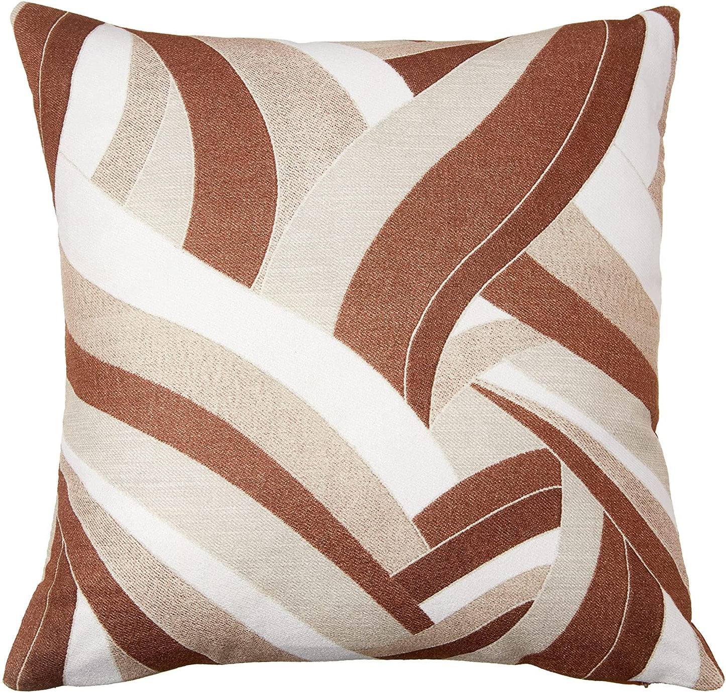 Chenille Abstract Pattern Decorative Throw Pillow Cover