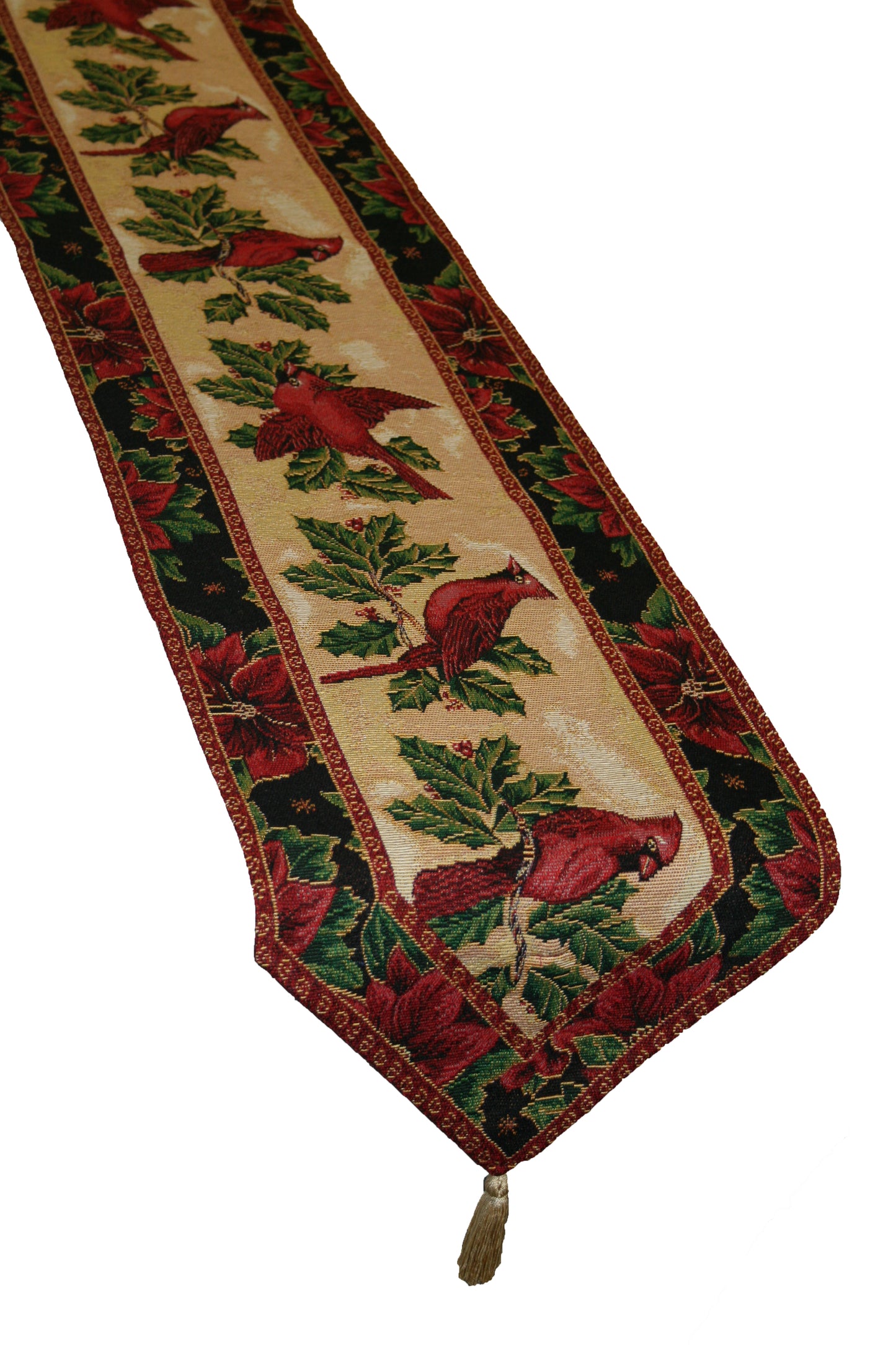 Seasonal Tapestry Xmas Decorative Table Runner