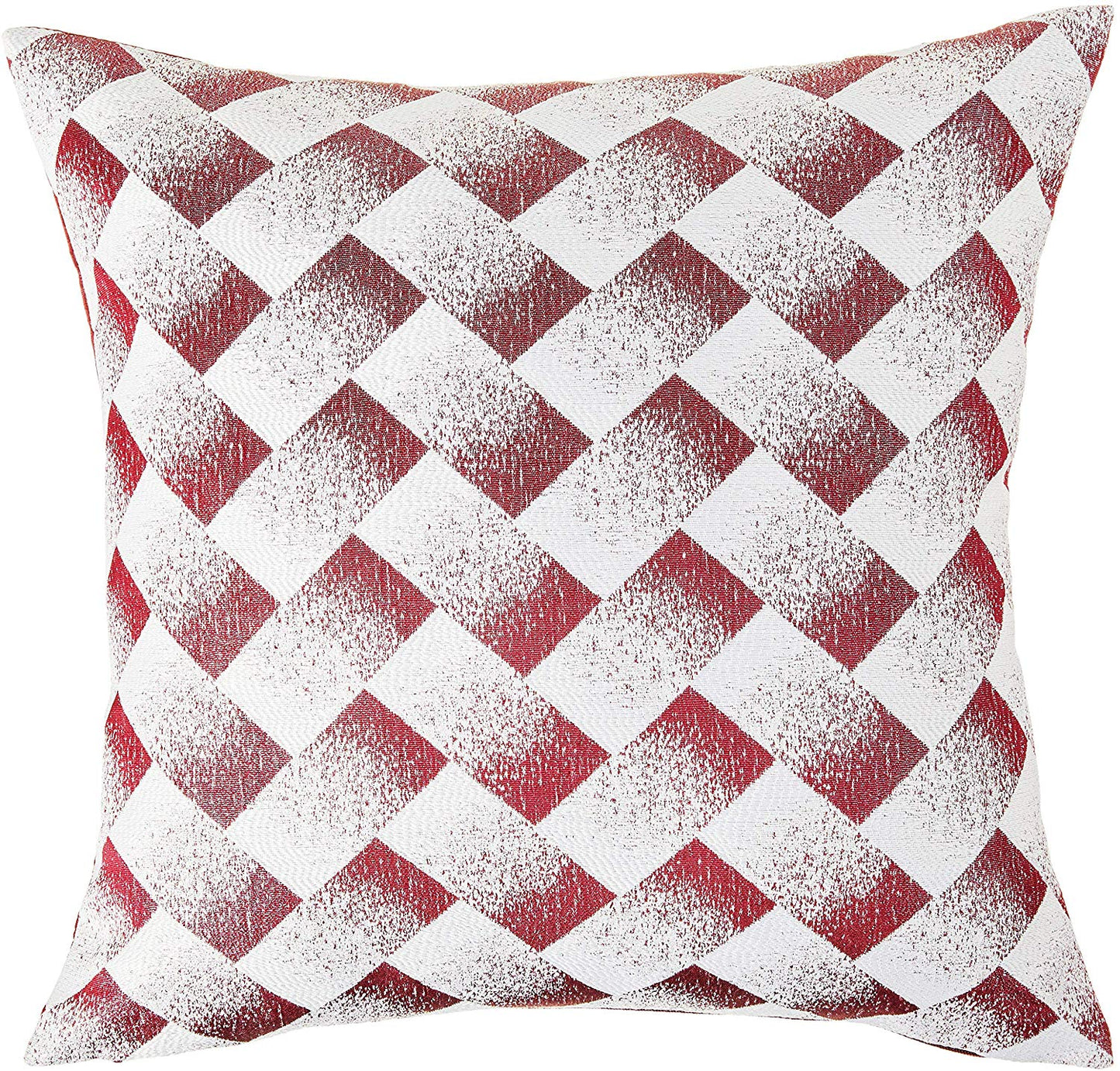 Princess Geometric Abstract Herringbone Blocks Design Decorative Accent Throw Pillow