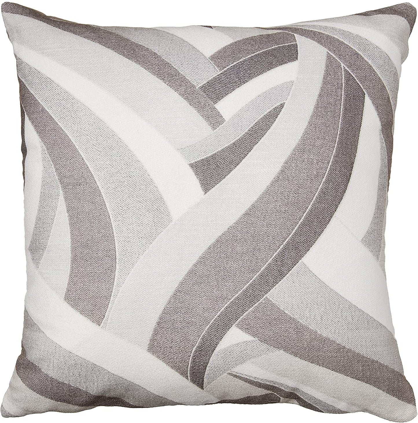 Chenille Abstract Pattern Decorative Accent Throw Pillow