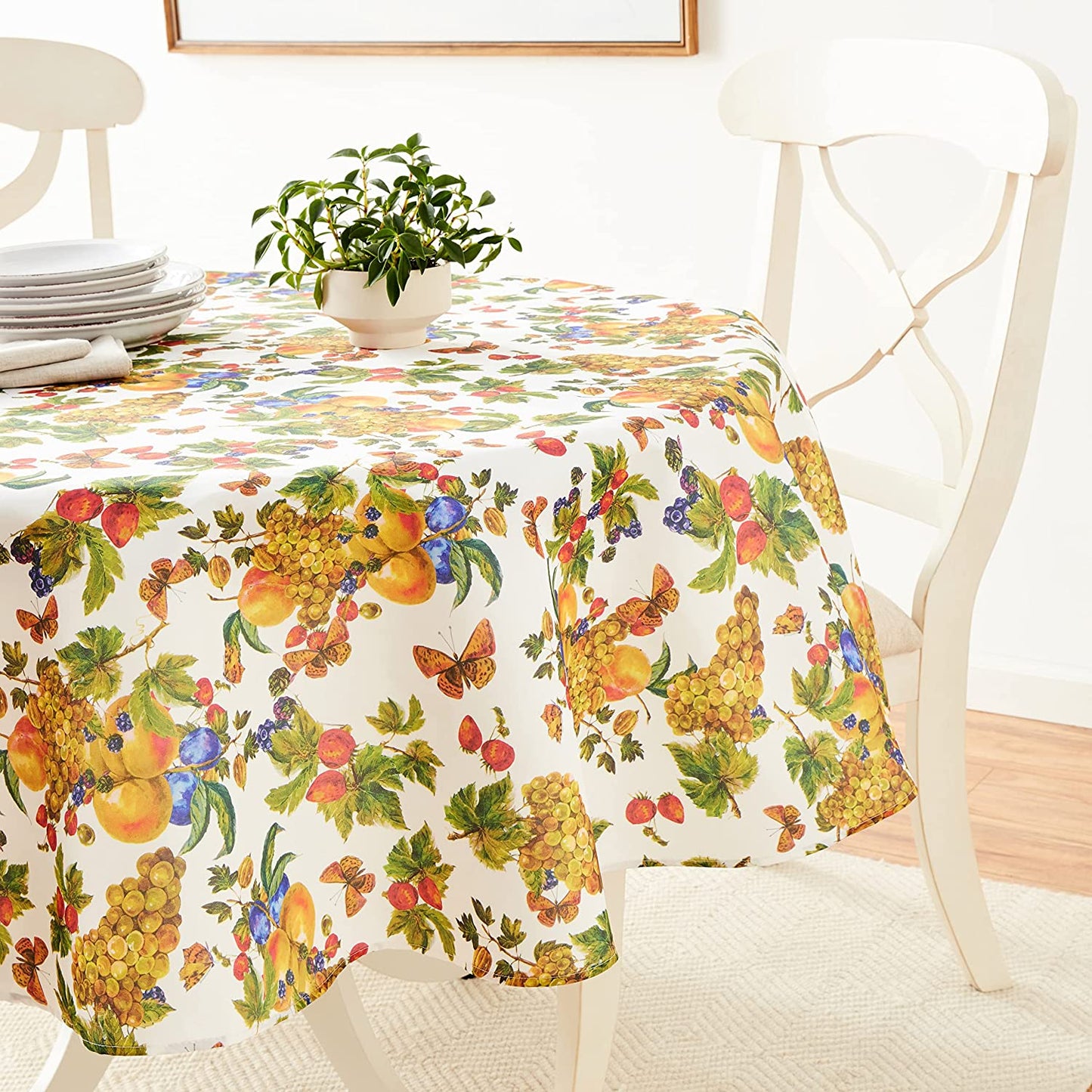 European Garden Fruits Pattern Tablecloths