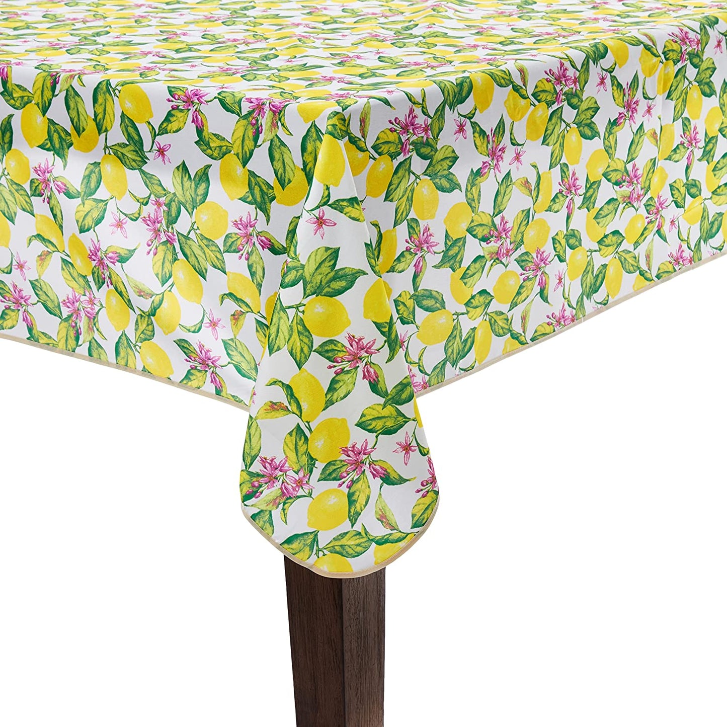 European Lemon Citrus Floral Pattern Tablecloths