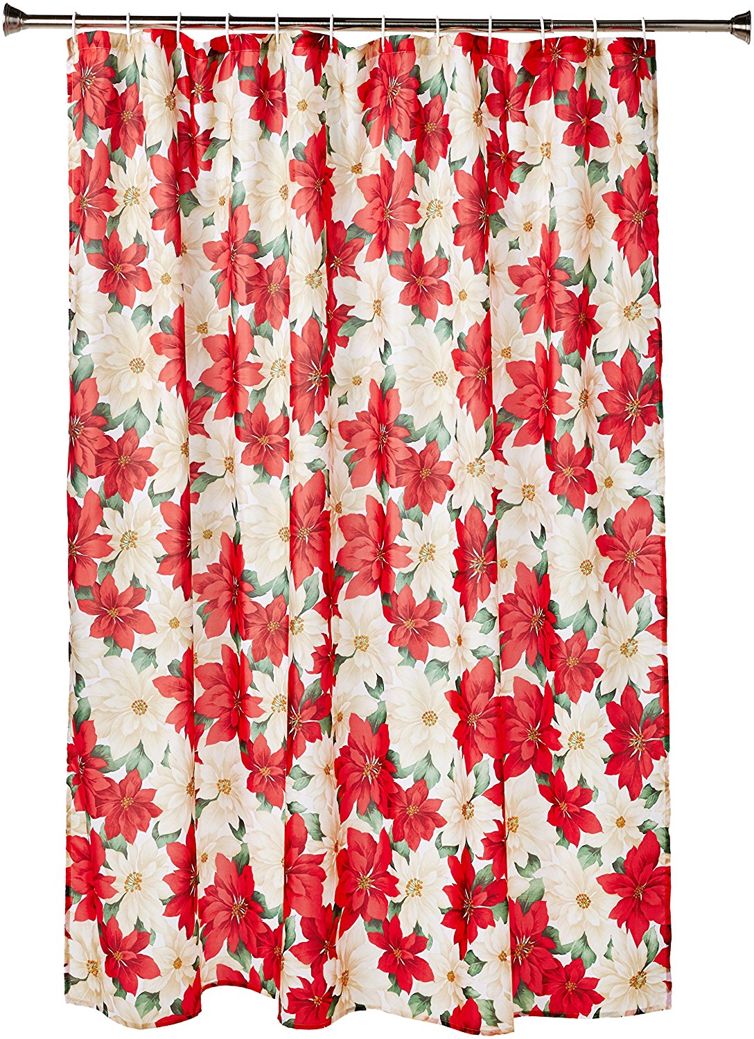 Decorative Christmas Printed Decorative Shower Curtain