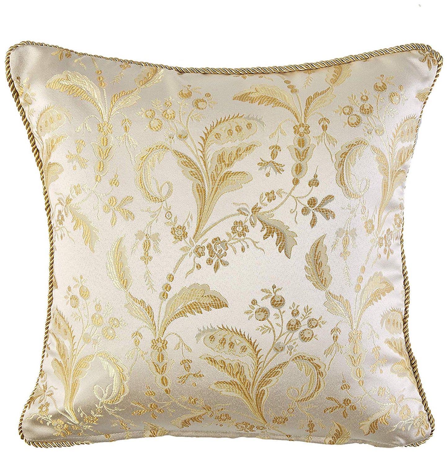 Luxury Damask Decorative Accent Throw Pillow