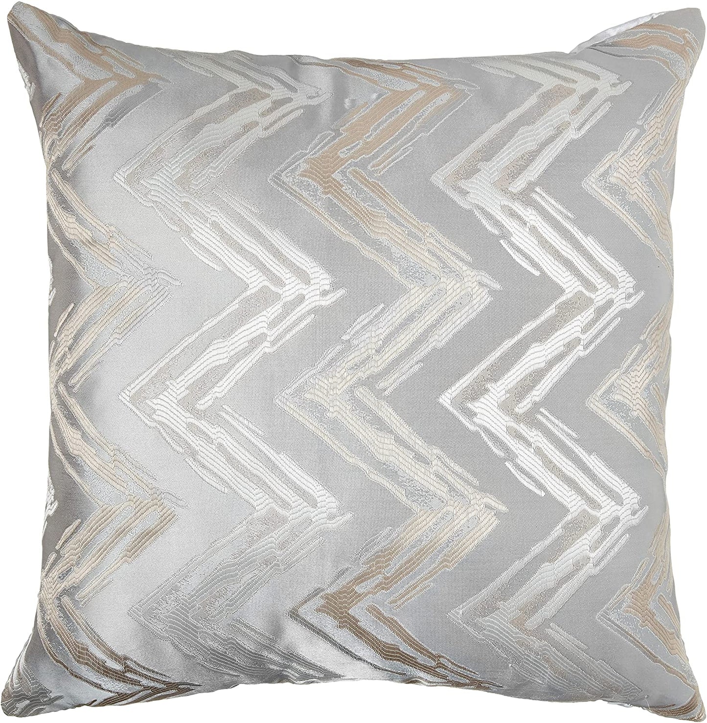 Fantasy Modern Zig Zag Chevron Pattern Decorative Accent Throw Pillow