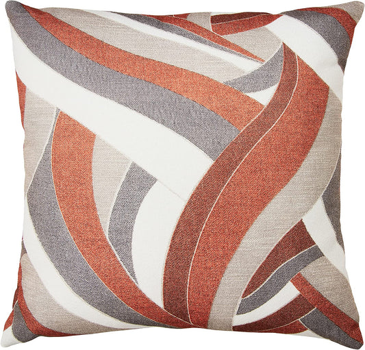 Chenille Abstract Pattern Decorative Accent Throw Pillow