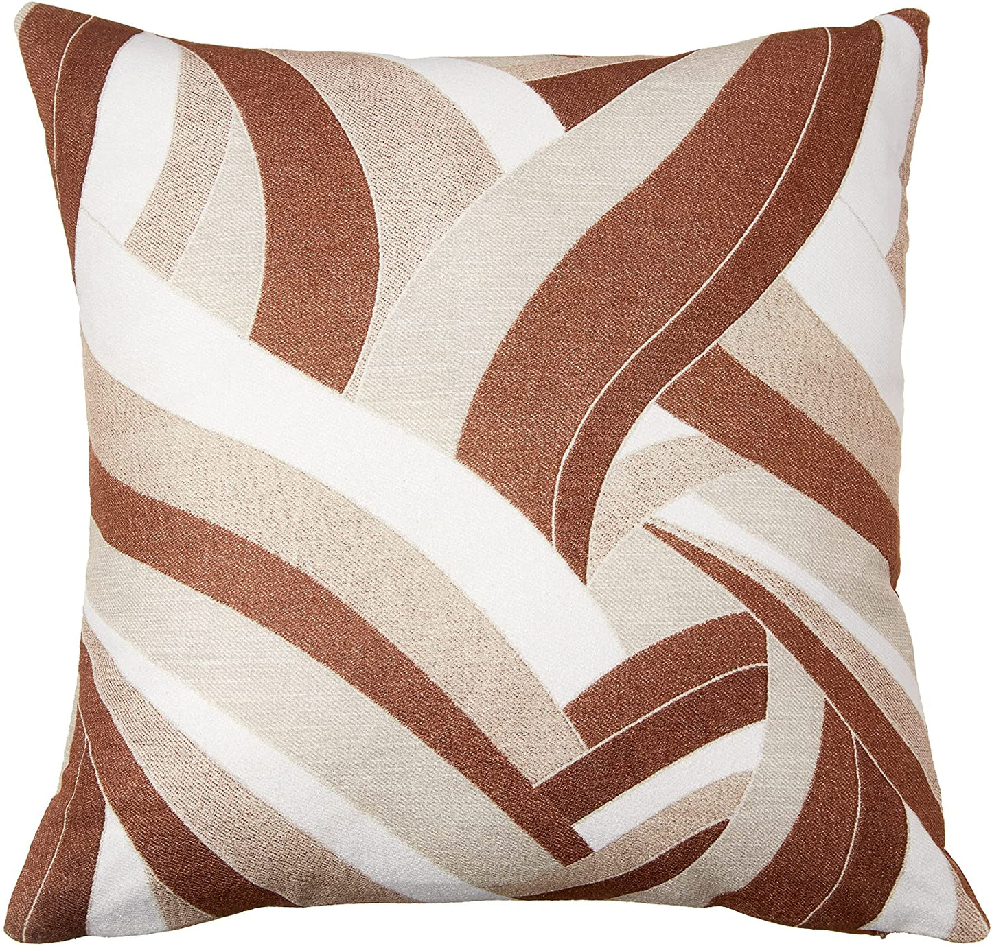 Chenille Abstract Pattern Decorative Accent Throw Pillow