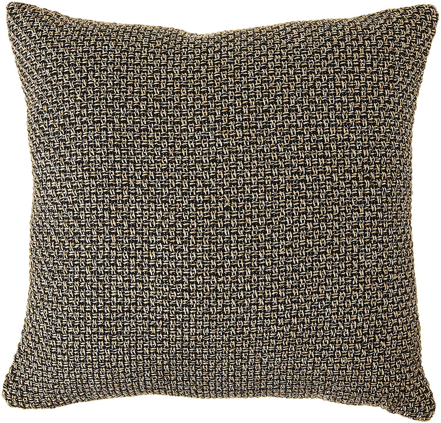 Chenille Basket Weave Design Decorative Accent Throw Pillow