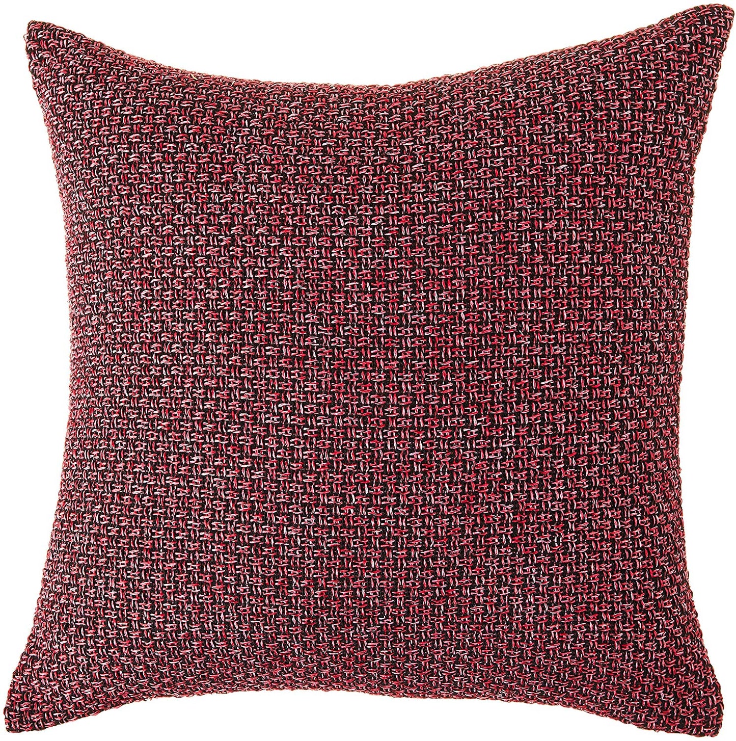 Chenille Basket Weave Design Decorative Throw Pillow Cover