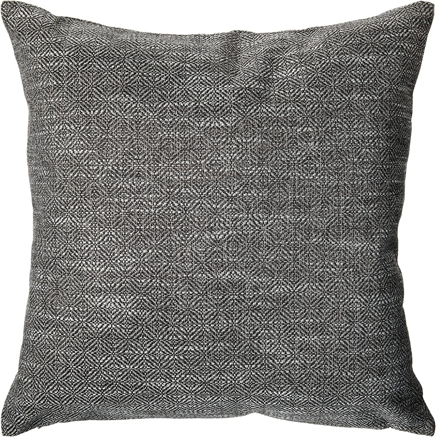 Chenille Diamond Weave Pattern Decorative Accent Throw Pillow