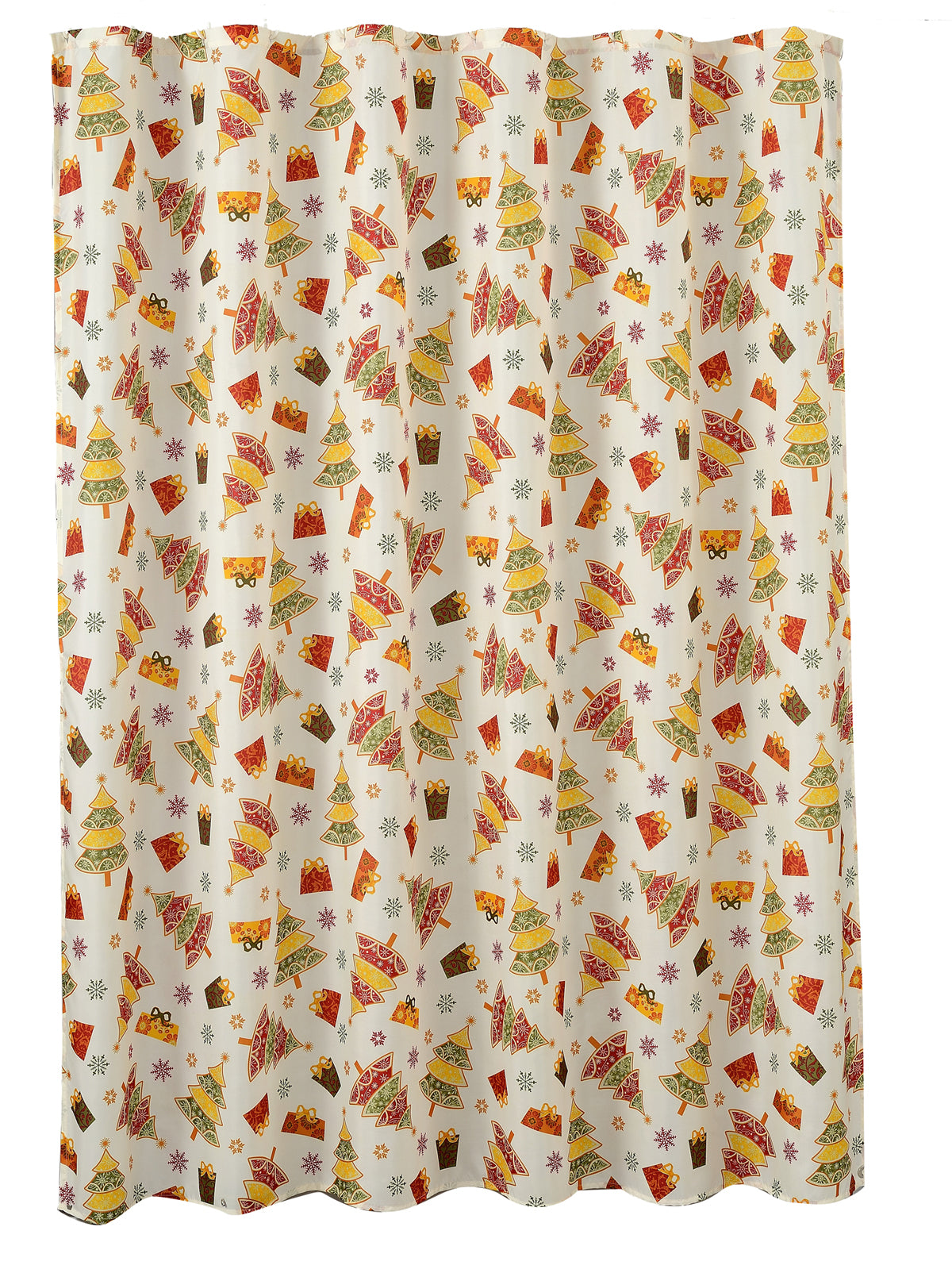 Decorative Christmas Printed Decorative Shower Curtain