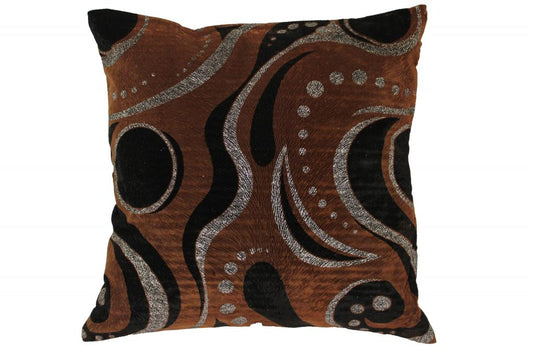 Chenille Indiana Vintage Decorative Accent Throw Pillow