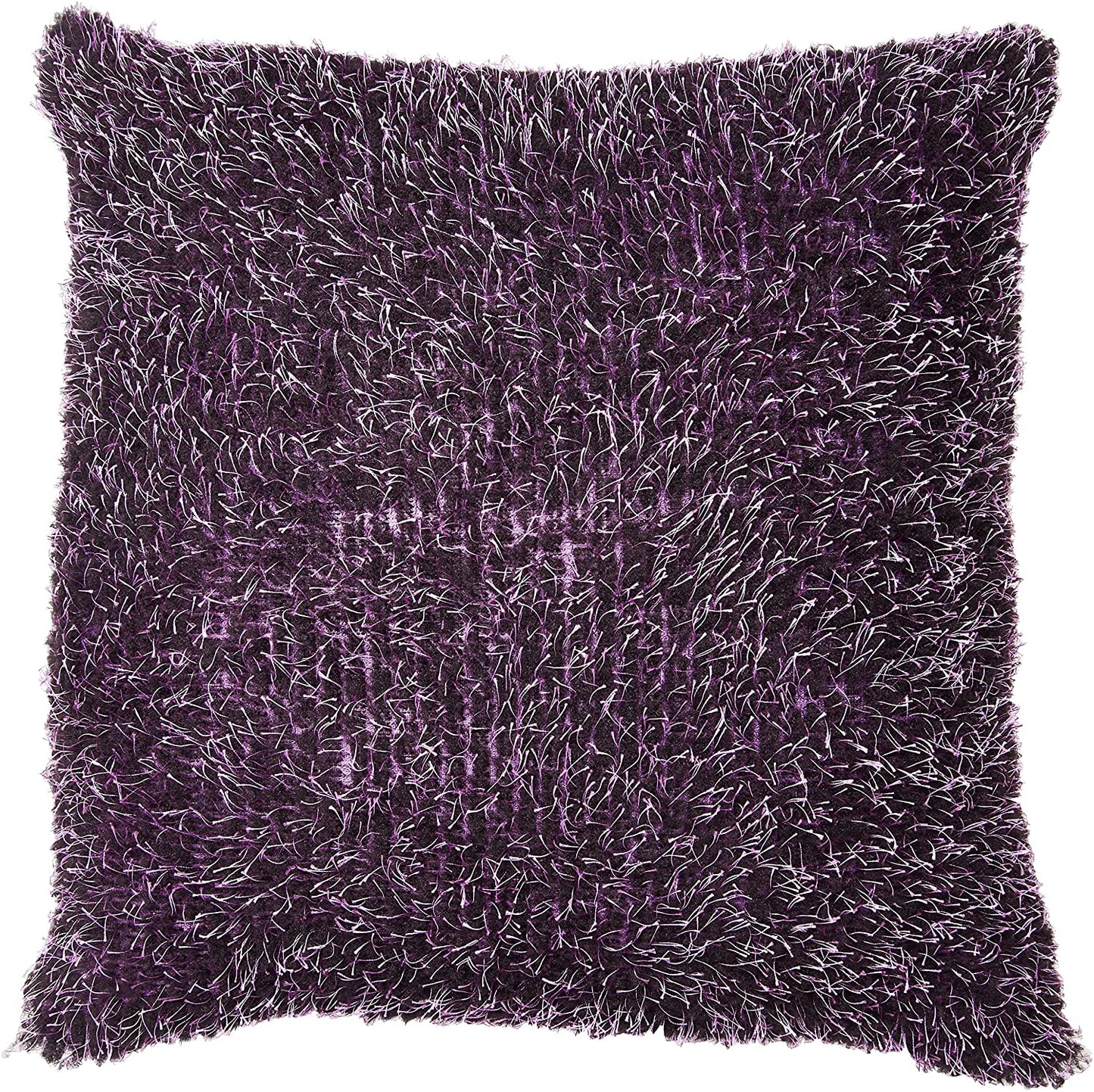 Cuddly Fuzzy Pattern Decorative Throw Pillow Cover