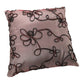 Venetian Vintage Embroidered Floral Decorative Accent Throw Pillow