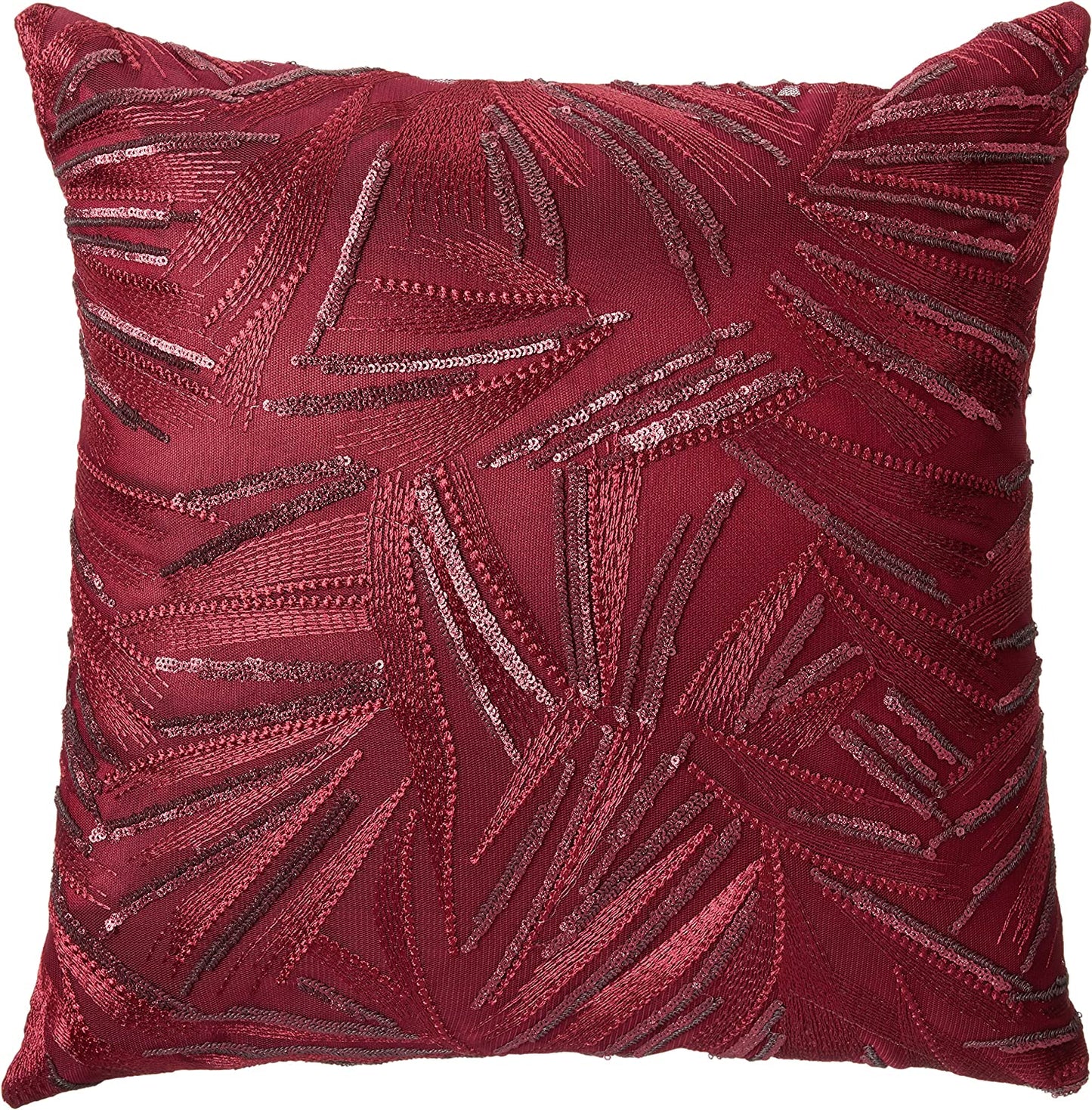 Rosetta Wheat Spikelets Pattern Decorative Throw Pillow Cover