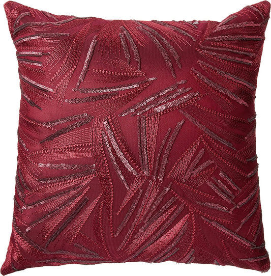 Rosetta Wheat Spikelets Pattern Decorative Throw Pillow Cover