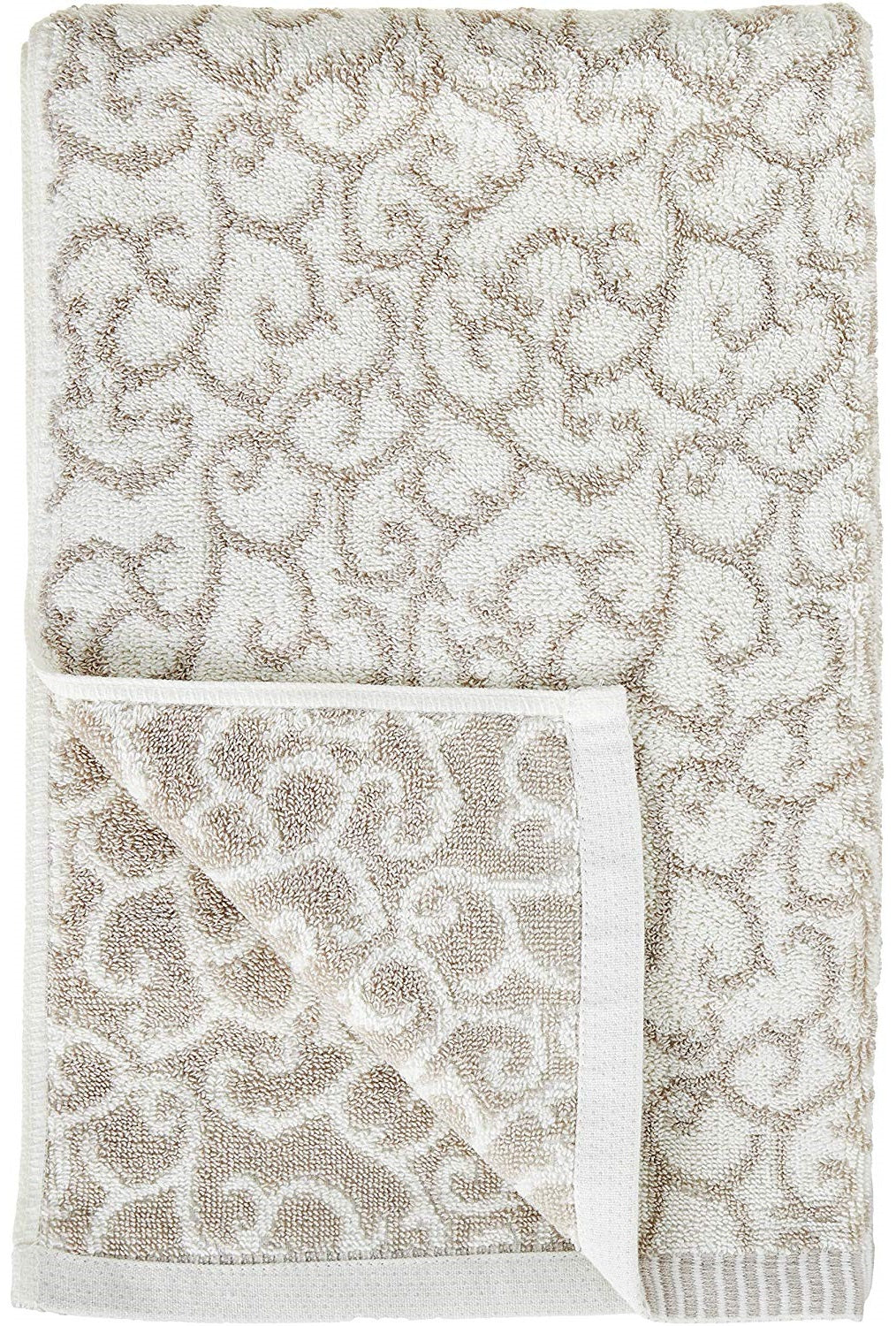 Swirl Grey, Hand Towels - Set of 2