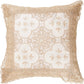 Braided Decorative Lace Cutwork Decorative Accent Throw Pillow