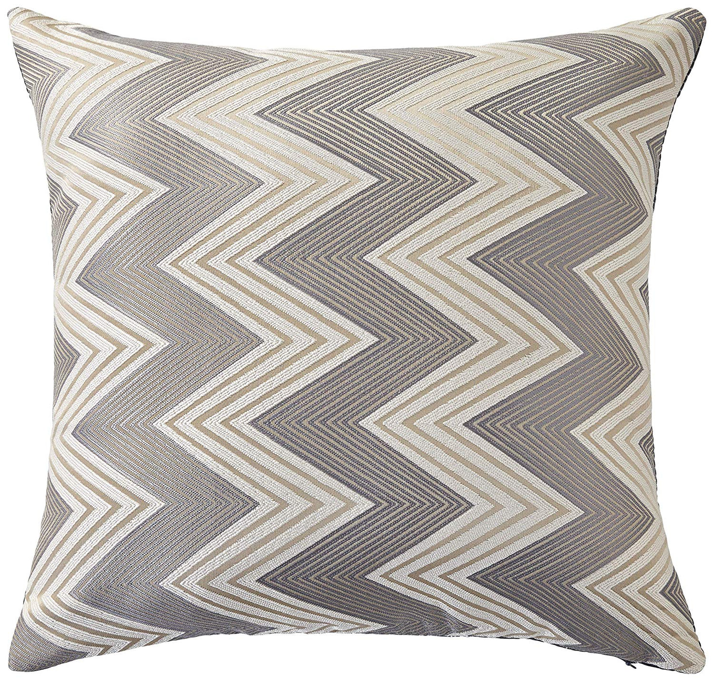Indiana Chenille Chevron Design Decorative Accent Throw Pillow